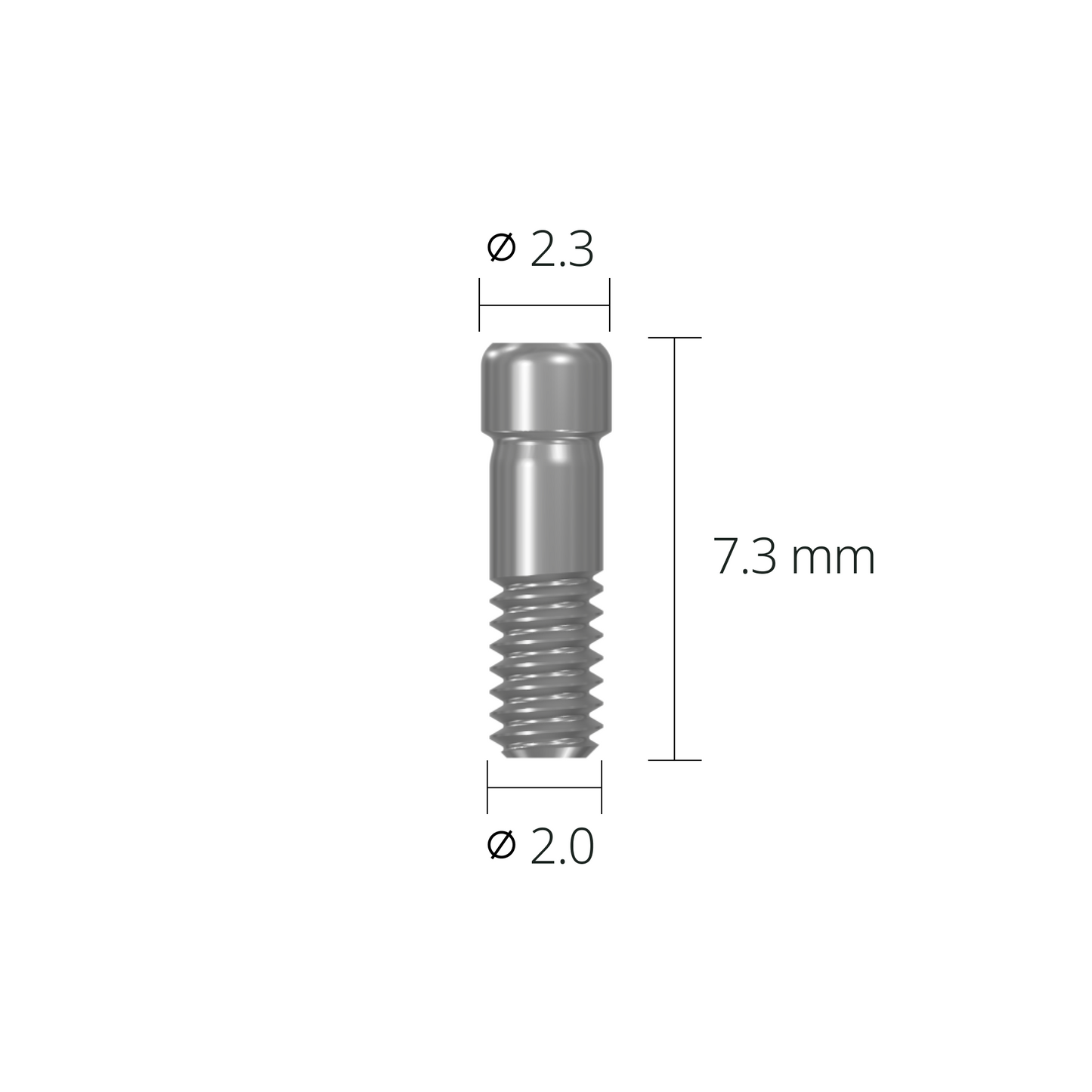 Angled Abutment Screw