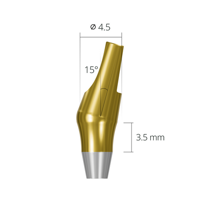 aab154535n*abutment*15 3.5 non-hex