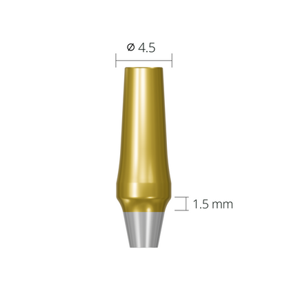 amab45156n*abutment*4.5 1.5 non-hex