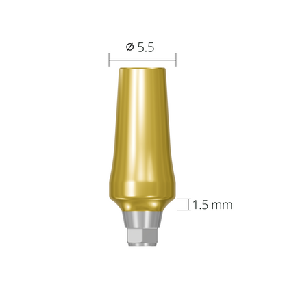 amab55157h*abutment*5.5 1.5 hex