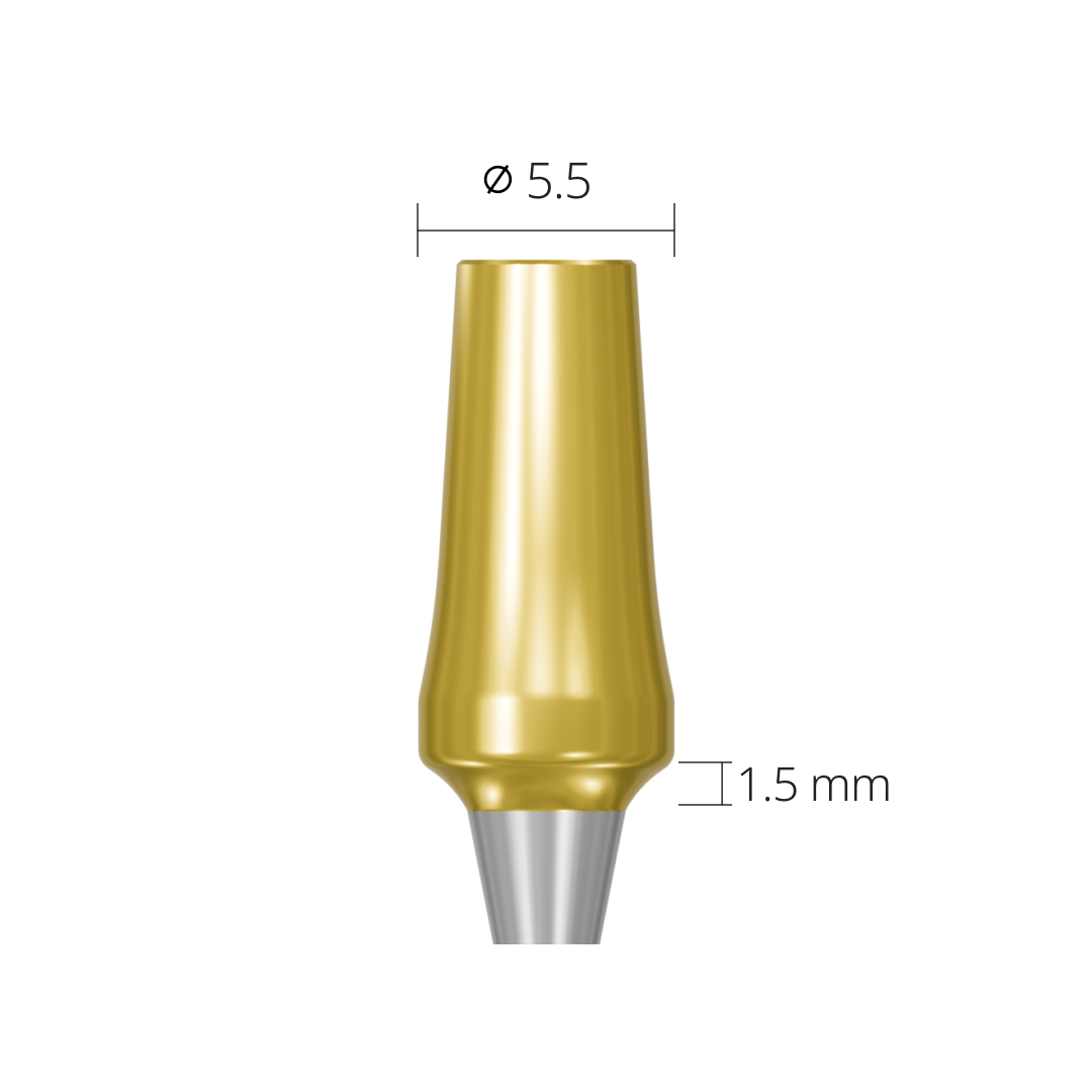 amab55157n*abutment*5.5 1.5 non-hex