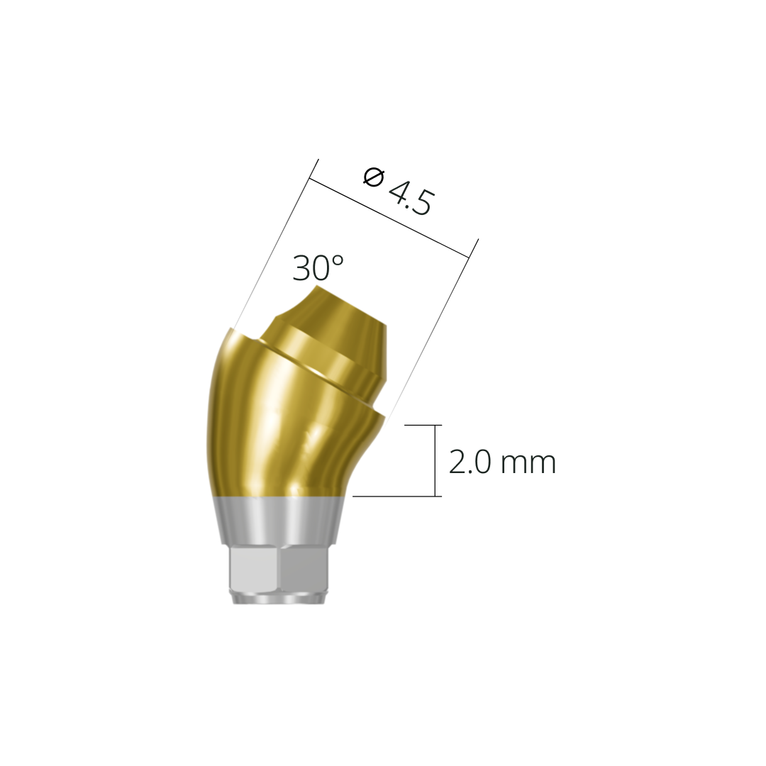 asa453020rh*abutment*30 2.0 hex