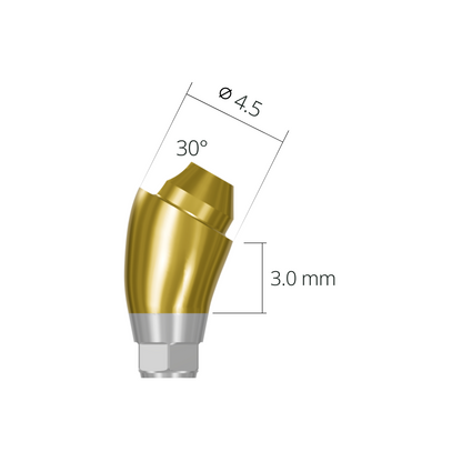 asa453030rh*abutment*30 3.0 hex
