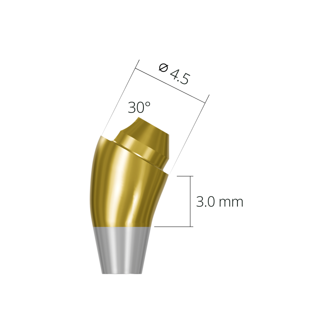 asa453030rn*abutment*30 3.0 non-hex