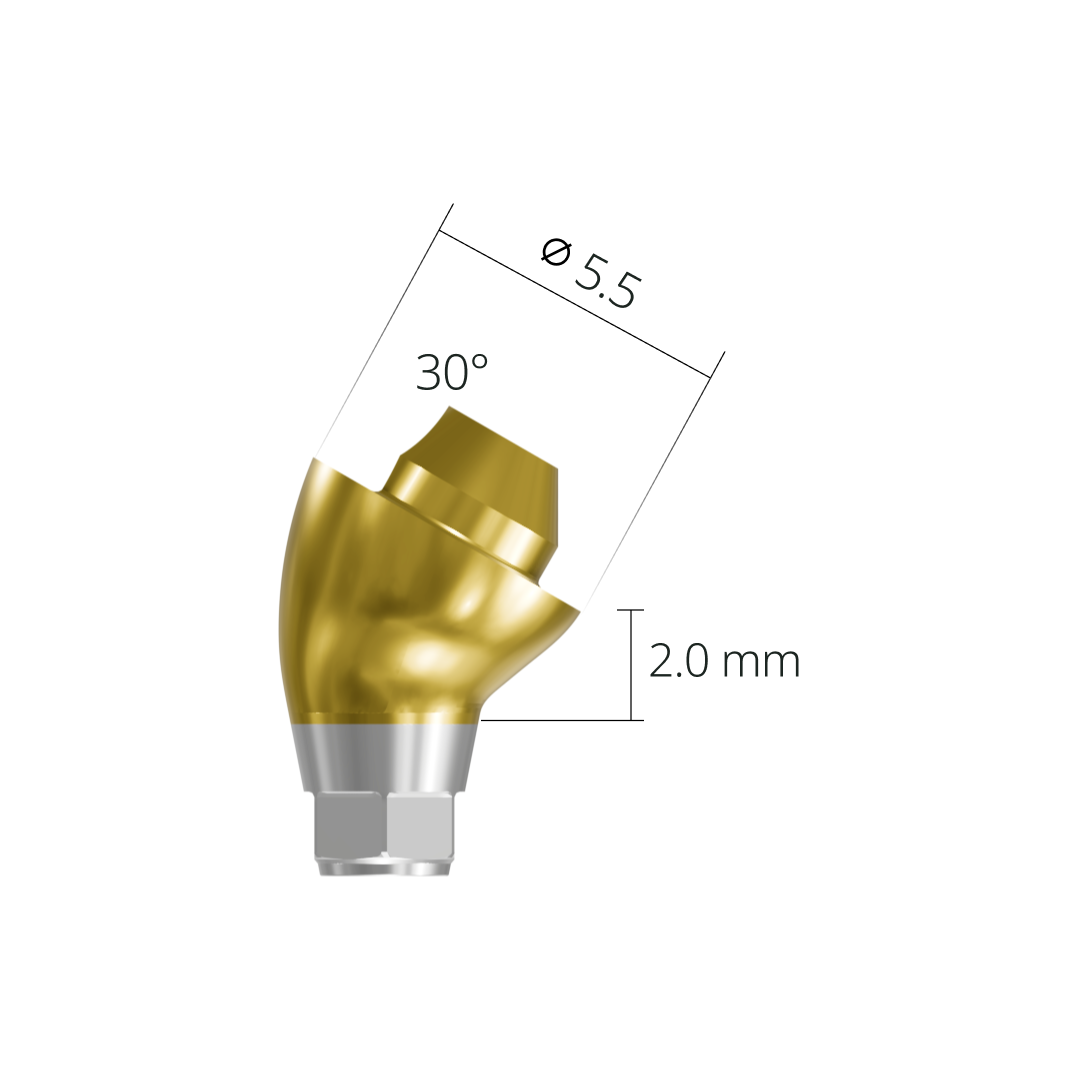 asa553010rh*abutment*2.0 3.0 hex