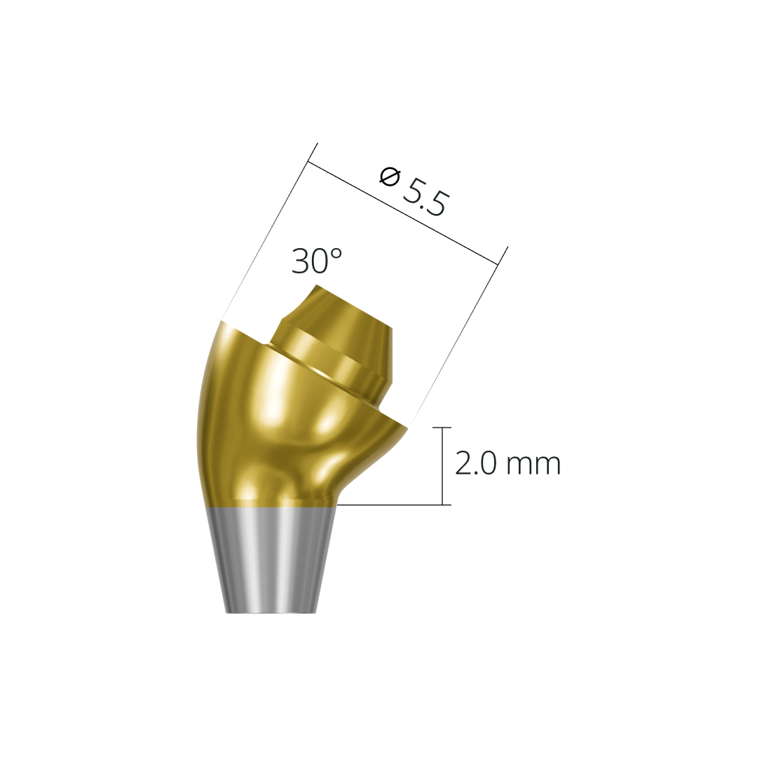 asa553010rh*abutment*2.0 3.0 non-hex