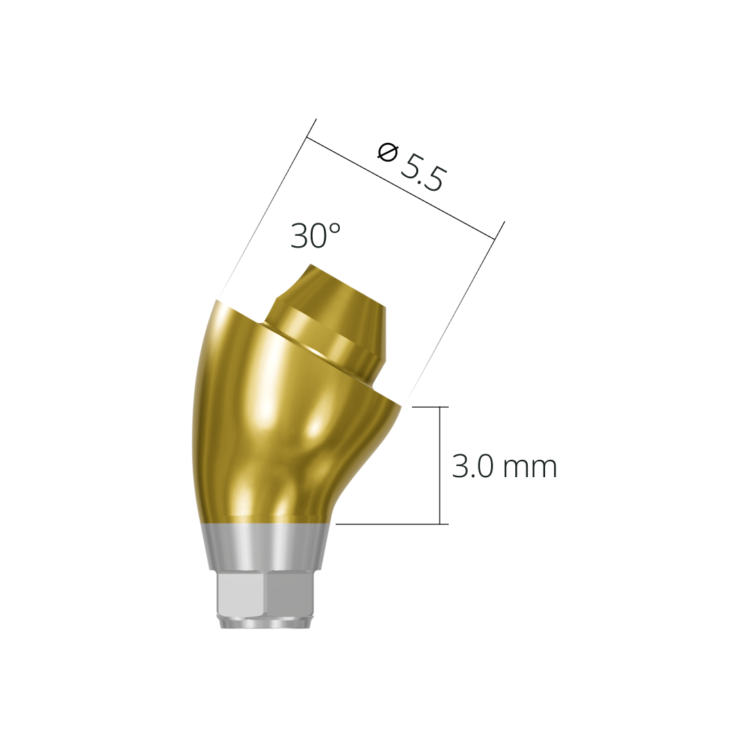 asa553010rh*abutment*3.0 3.0 hex