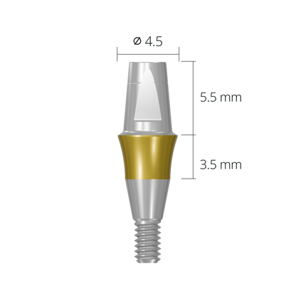 cab4535*abutment*4.5 3.5 long