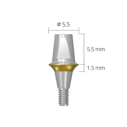 cab5515*abutment*5.5 1.5 long