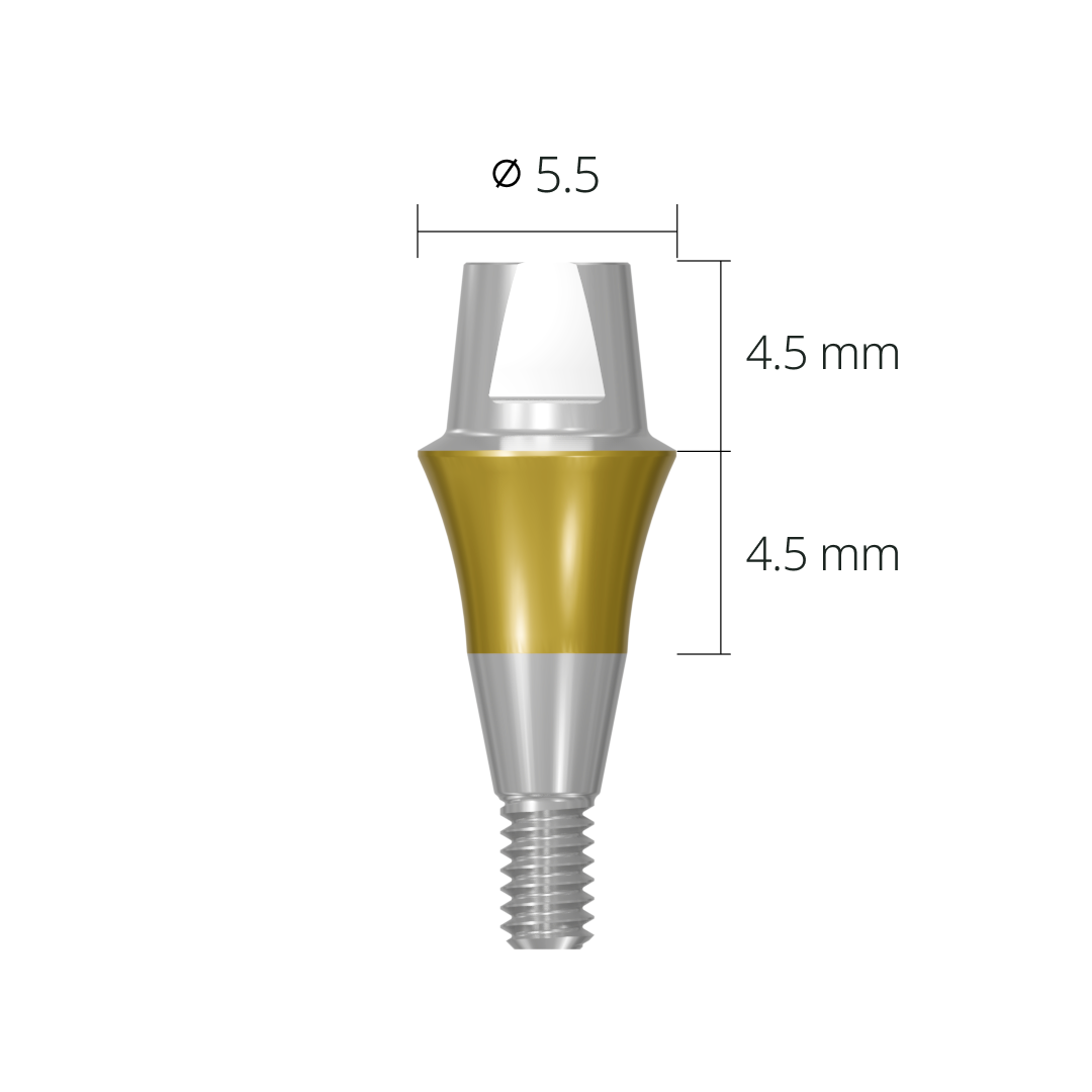 cab5545s*abutment*5.5 4.5 short