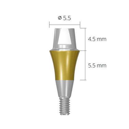 cab5555s*abutment*5.5 5.5 short