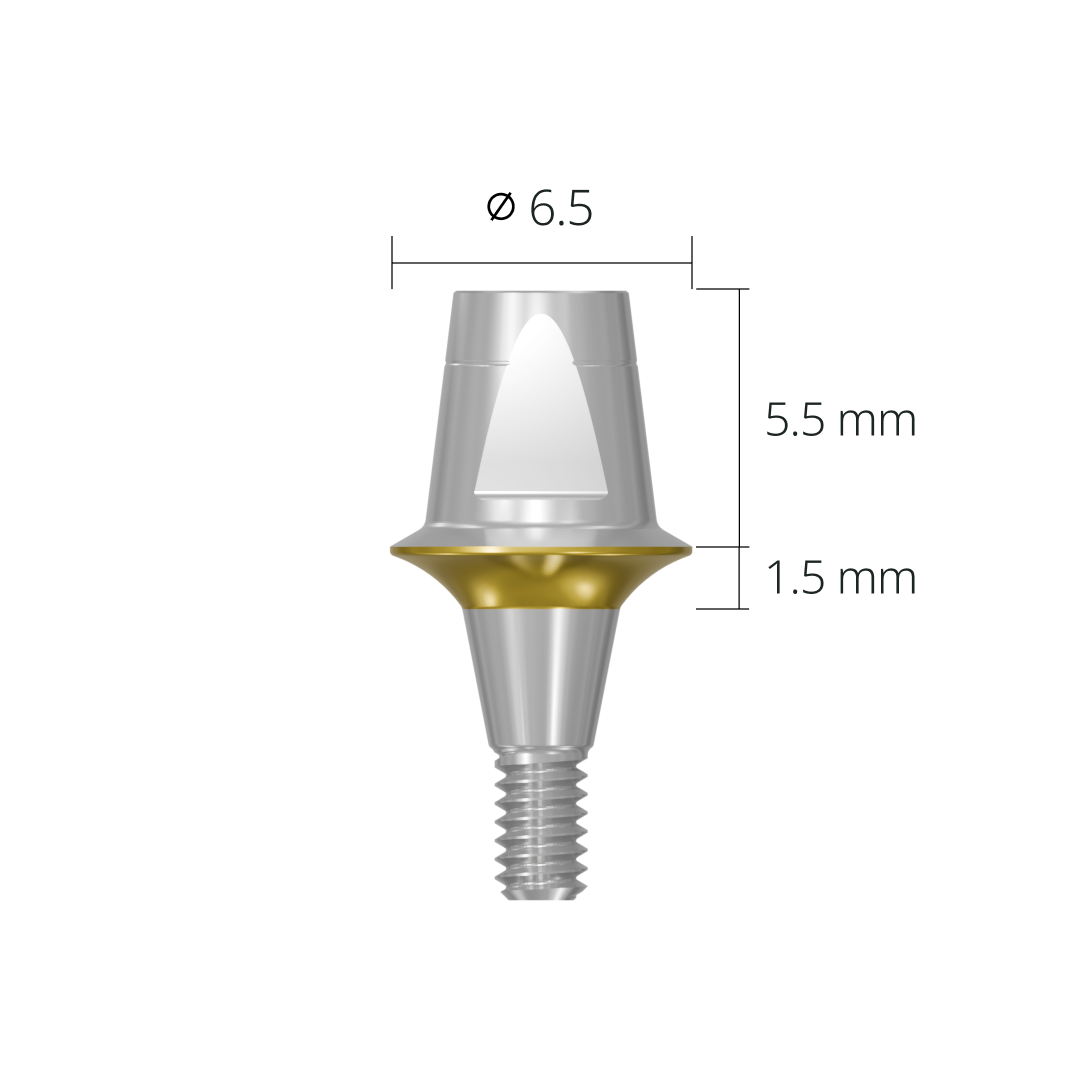 cab6515*abutment*6.5 1.5 long
