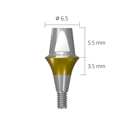 cab6535*abutment*long 6.5 3.5 mm