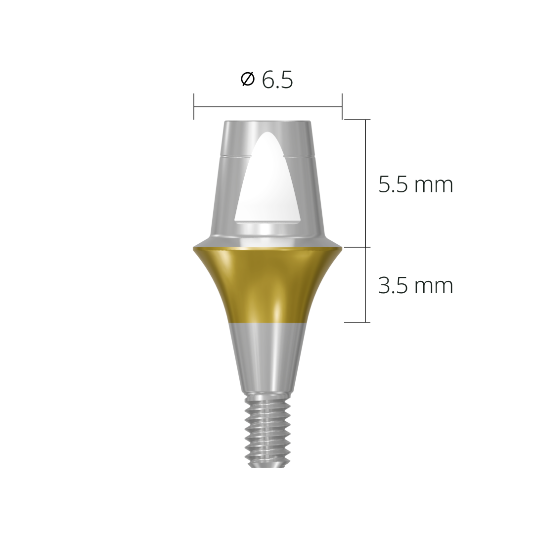 cab6535*abutment*6.5 3.5 long