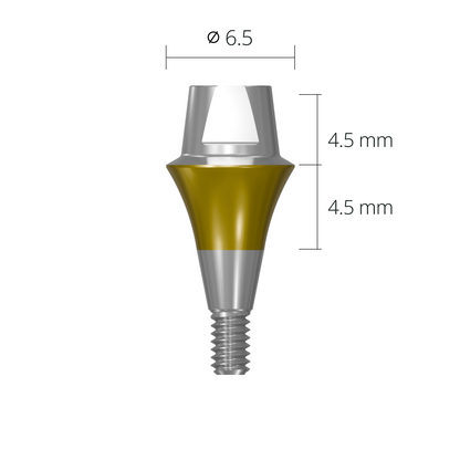 cab6545s*abutment*short 6.5 4.5 mm