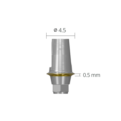 cdab4505hes*dimension*Ø4.5 (hex) (0.5mm)