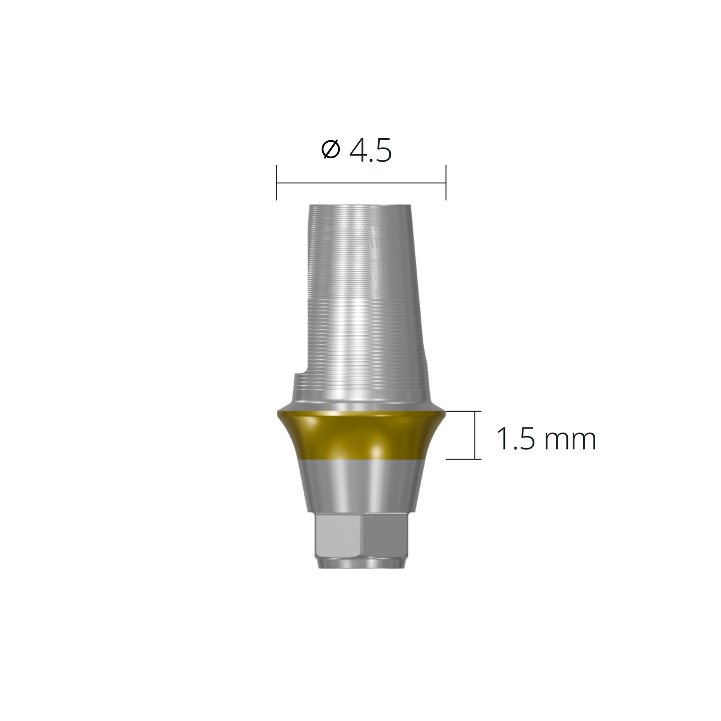 cdab4515hes*dimension*Ø4.5 (hex) (1.5mm)