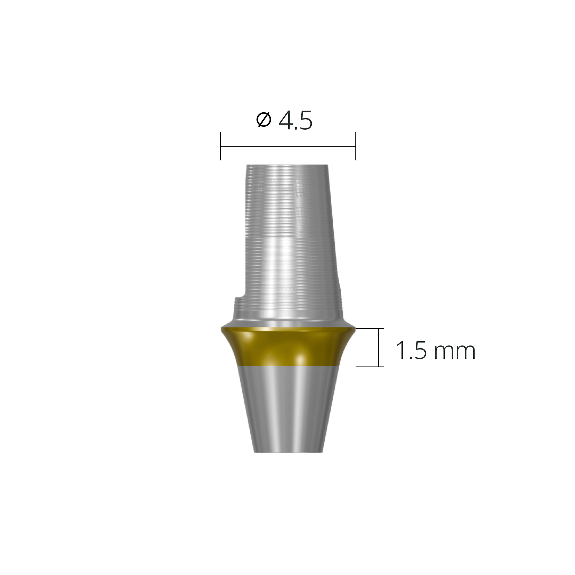 cdab4515nes*dimension*Ø4.5 (non-hex) (1.5mm)