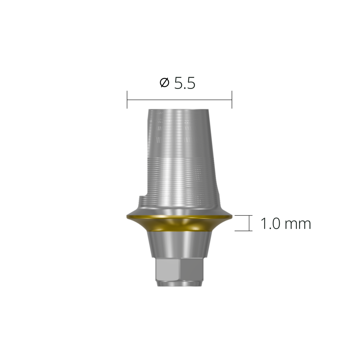 cdab5510hes*dimension*Ø5.5 (hex) (1.0mm)