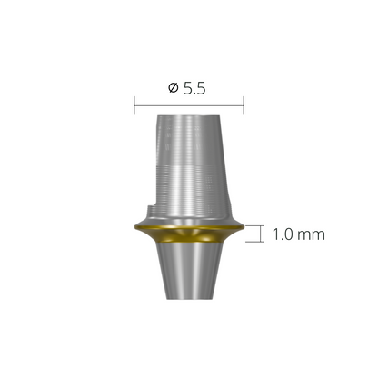 cdab5510nes*dimension*Ø5.5 (non-hex) (1.0mm)