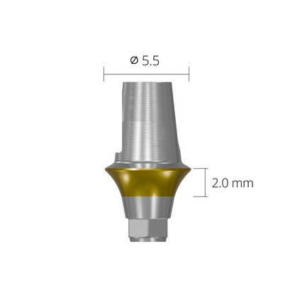 cdab5520hes*dimension*Ø5.5 (hex) (2.0mm)