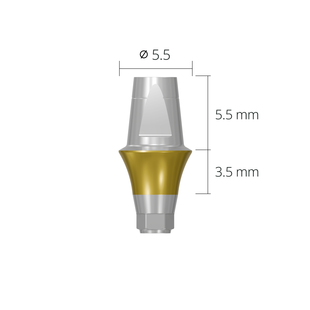 dab5535h*abutment*5.5 3.5 hex