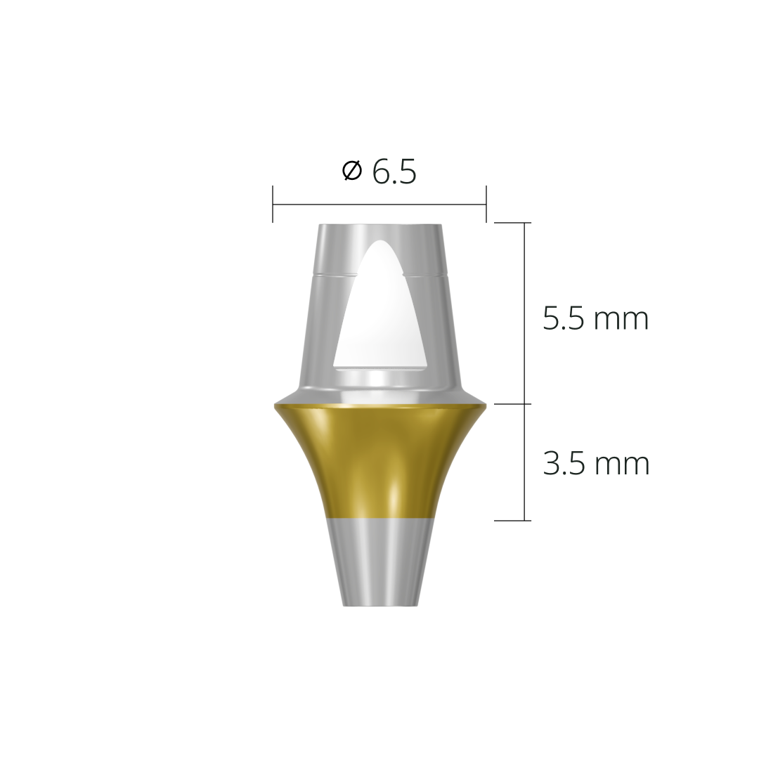 dab6535n*abutment*65 3.5 non-hex