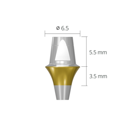 dab6535n*abutment*65 3.5 non-hex