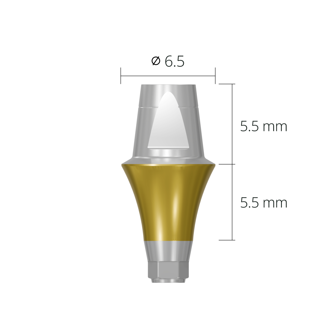 dab6555h*abutment*6.5 5.5 hex