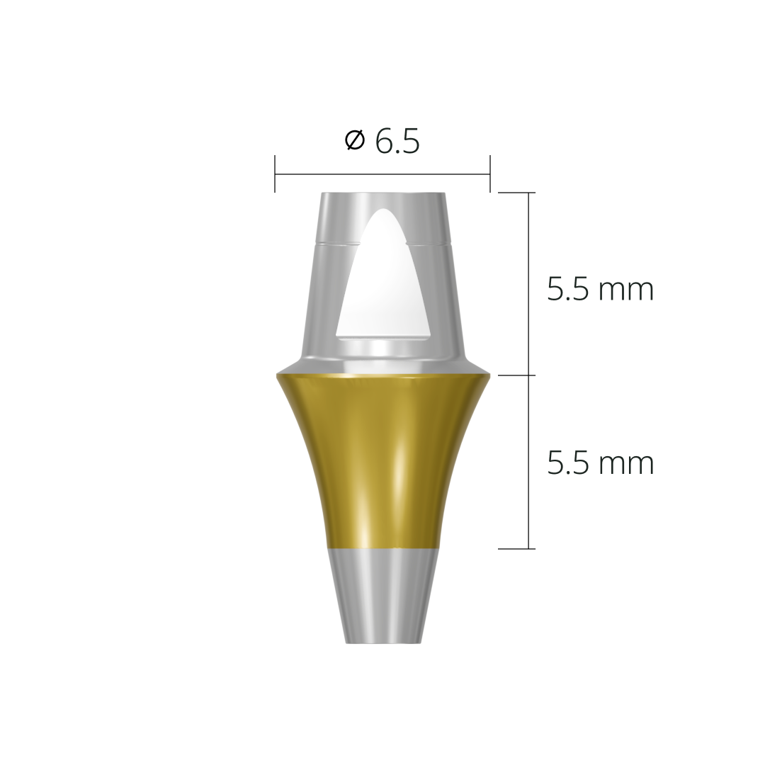 dab6555n*abutment*65 5.5 non-hex