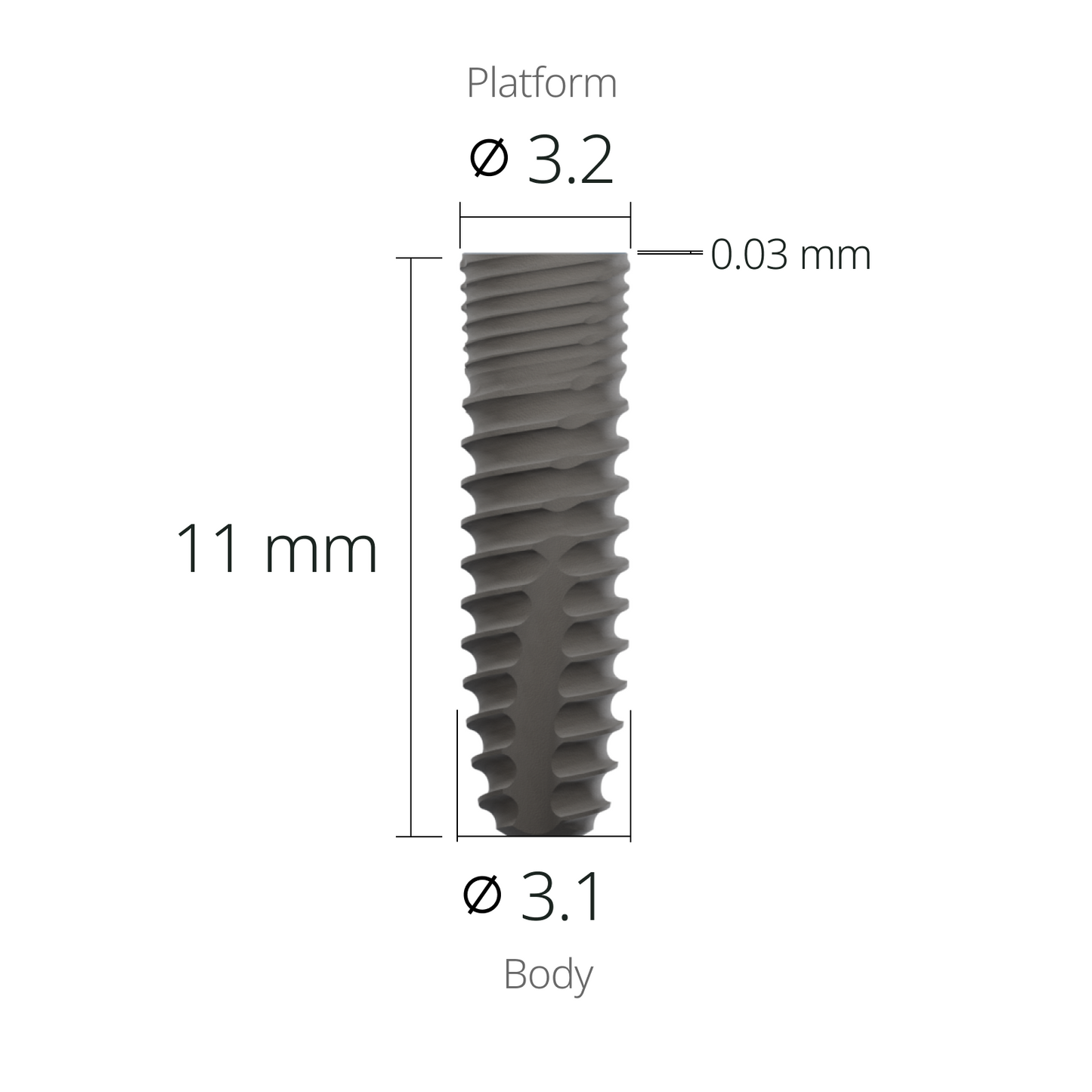 gfx3011s*dimension*11mm