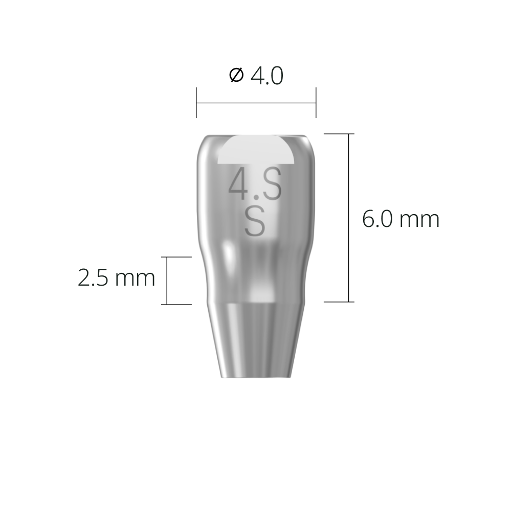 ihab4006tn*healing*non-hex Ø4.0 6mm