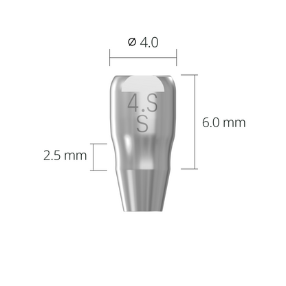 ihab4006tn*healing*non-hex Ø4.0 6mm
