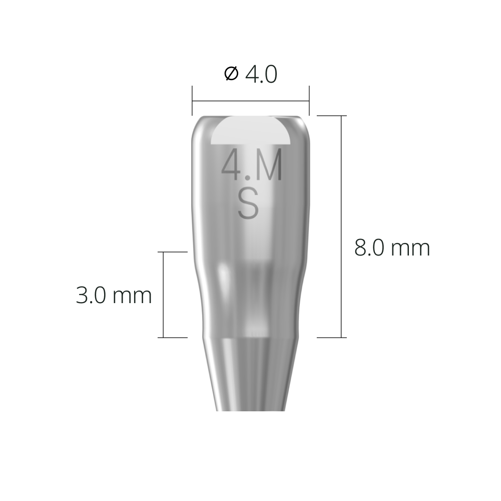 ihab4008tn*healing*non-hex Ø4.0 8mm