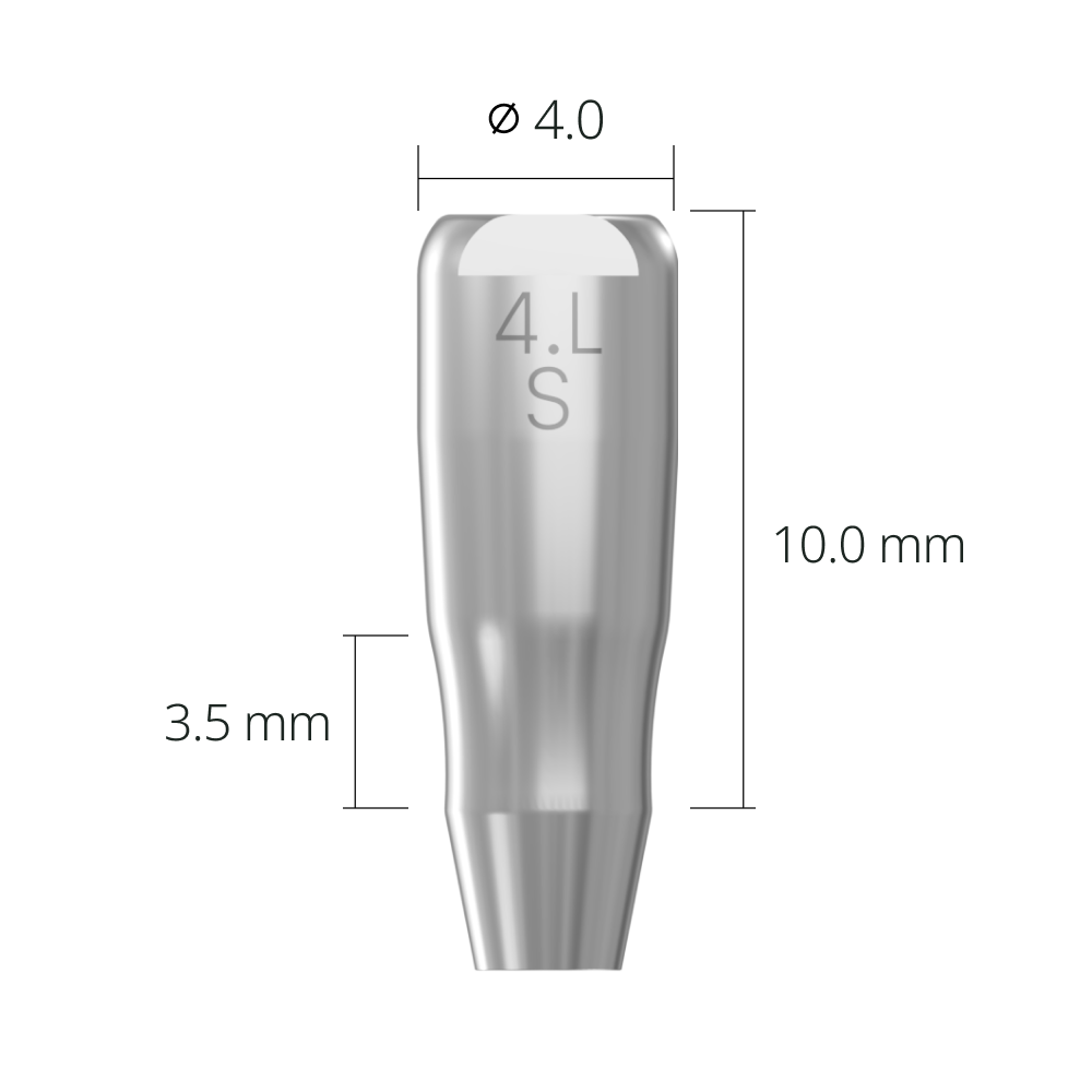 ihab4010tn*healing*non-hex Ø4.0 10mm