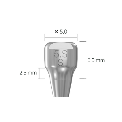 ihab5006tn*healing*non-hex Ø5.0 6mm