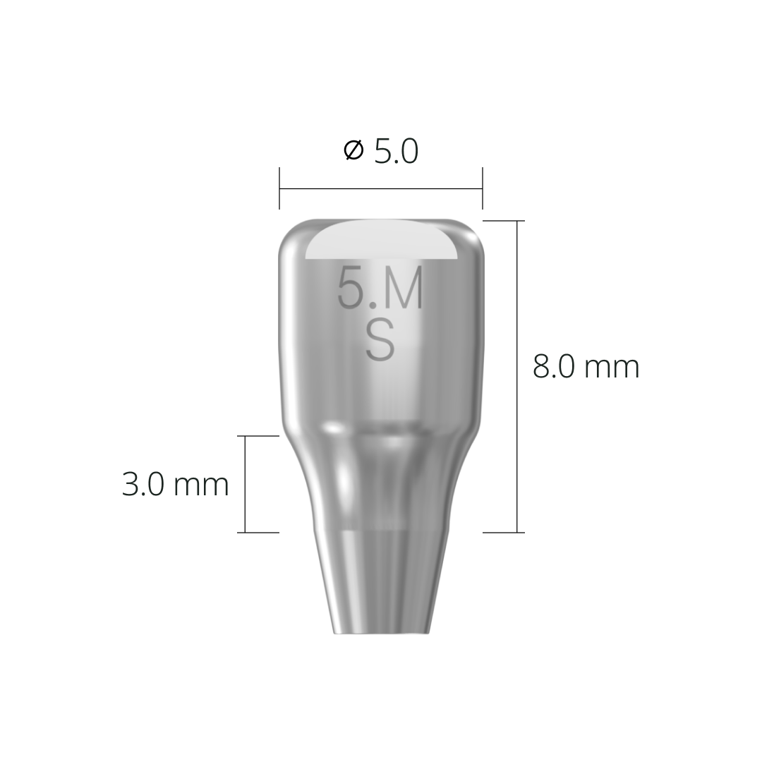 ihab5008tn*healing*non-hex Ø5.0 8mm
