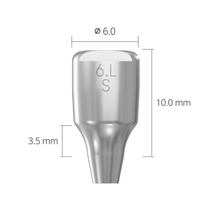 ihab6010tn*healing*non-hex Ø6.0 10mm