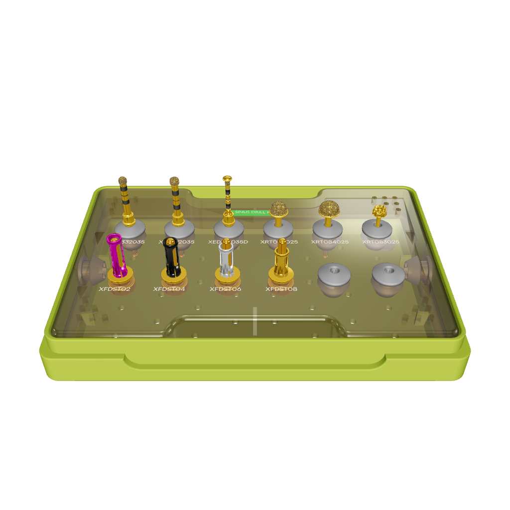 Sinus*3dmodel*sinus bur kit