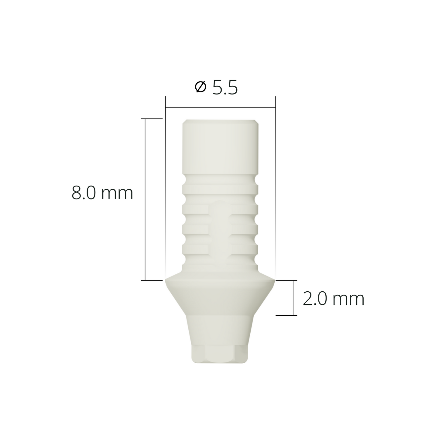 rab5520phl*dimension*Ø5.5 2.0mm hex