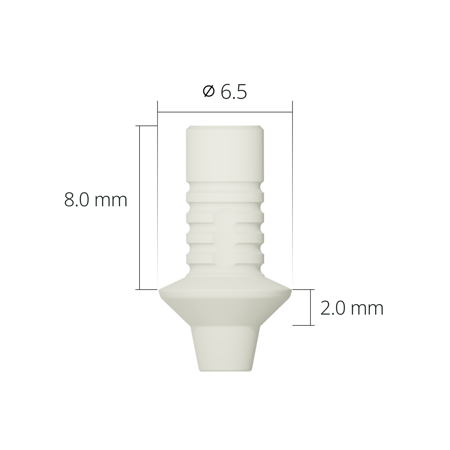 rab6520pnl*dimension*Ø6.5 2.0mm non-hex