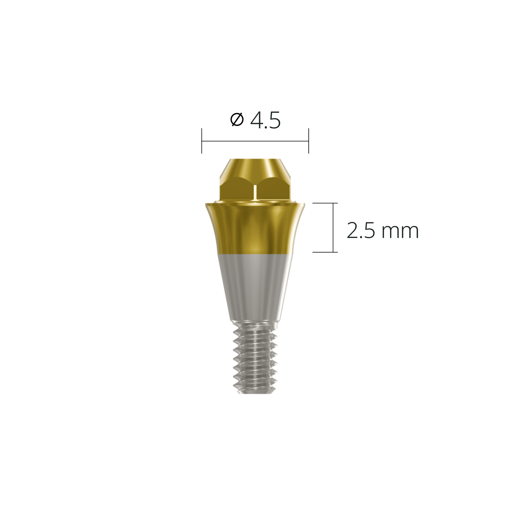 sab4525*abutment*4.5 2.5