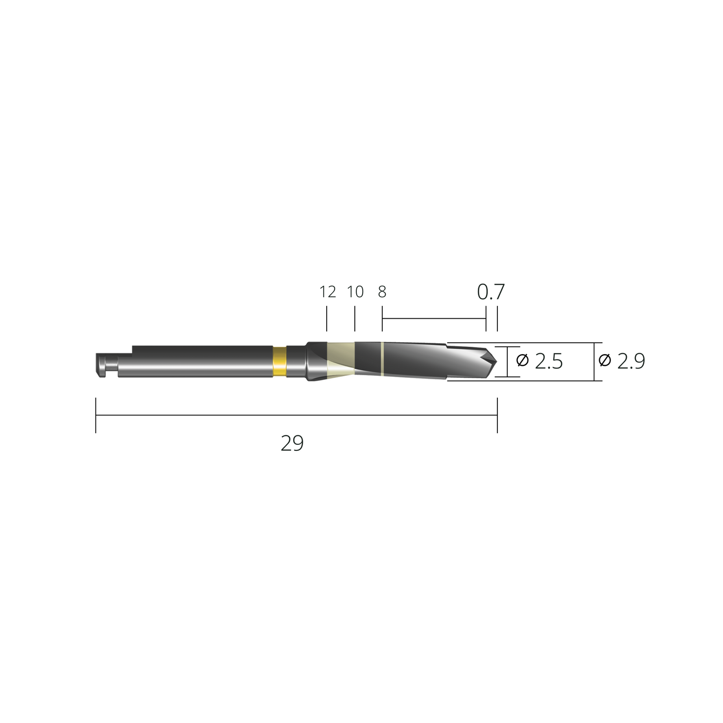 xfd3429*dimension*Ø2.9
